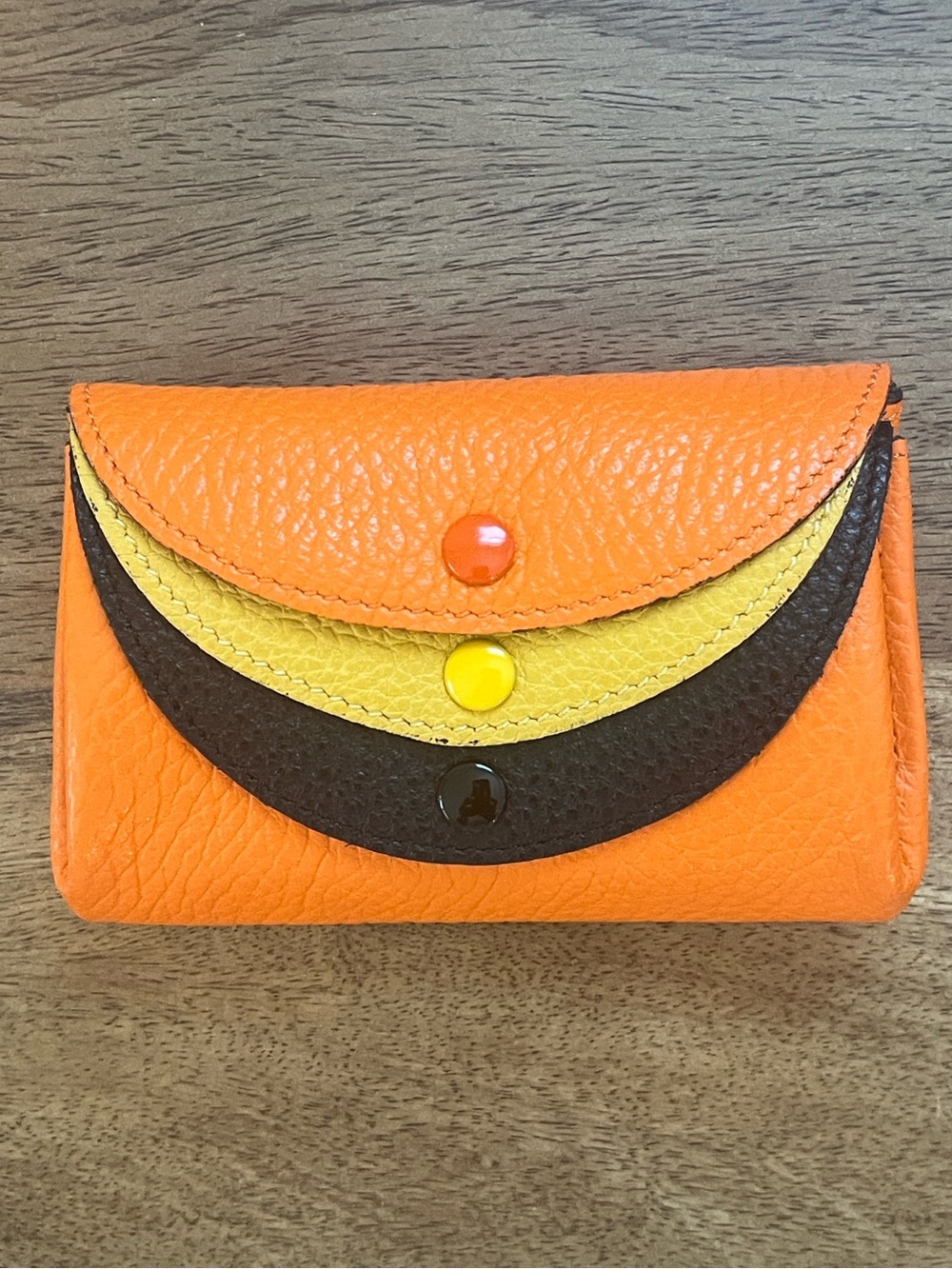 Scuola del Cuoio Firenze leather wallet - Picture 4 of 12